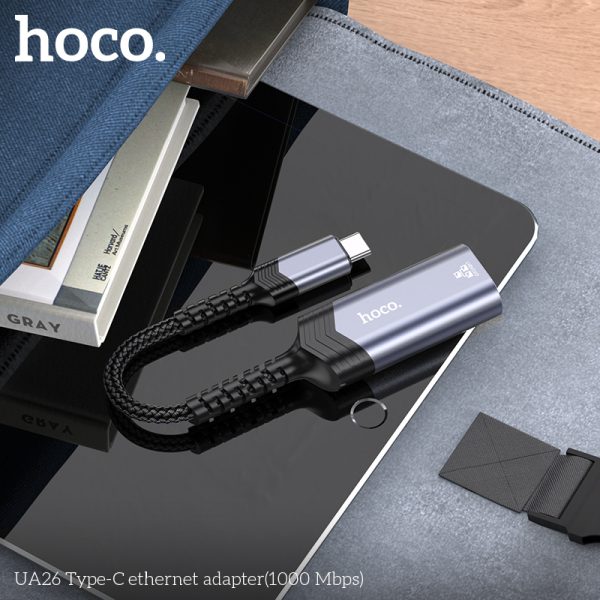 HOCO UA26 Type-C ethernet adapter(1000 Mbps)