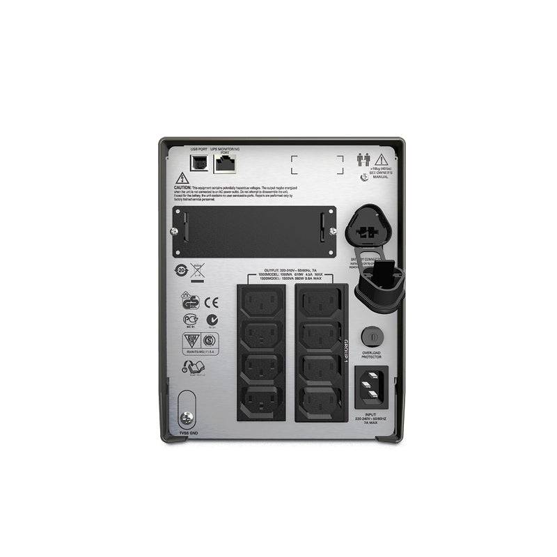 APC SMART-UPS 1000VA LCD 230V WITH SMART-CONNECT (SMT1000IC)