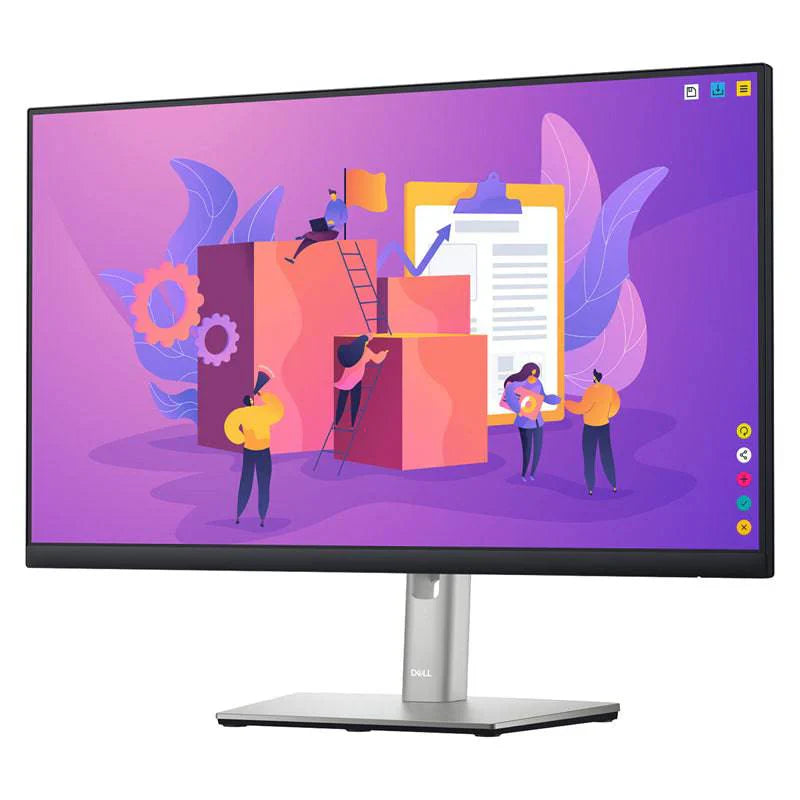 Dell P2422H 24-Inch Monitor - 23.8" Ips Led / 8Ms / D-Sub / Hdmi / Displayport / Usb - Monitor