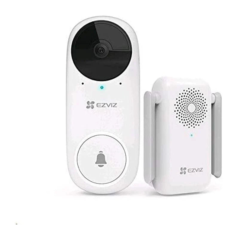 Ezviz DB2C Wifi Doorbell With Chime - H.265 / White