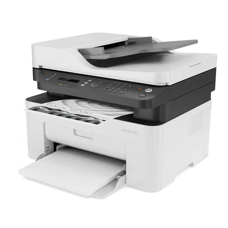 HP LaserJet Mono Printer MFP 137fnw 20ppm 1200dpi A4 USB LAN Wi-Fi FAX