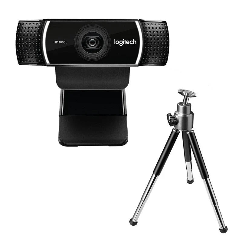 Logitech C922 HD Pro Stream Webcam - 1080p / 30fps / USB 2.0 / Black - Webcam