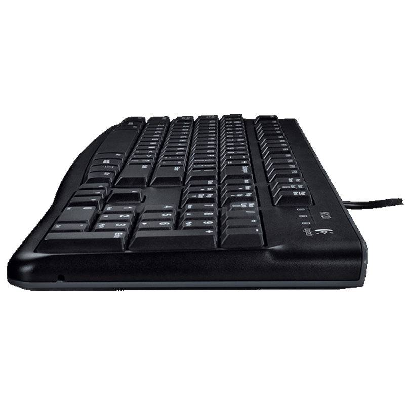 Logitech K120 - Wired / USB 2.0 / Arb/Eng / Black - Keyboard