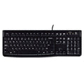 Logitech K120 - Wired / USB 2.0 / Arb/Eng / Black - Keyboard