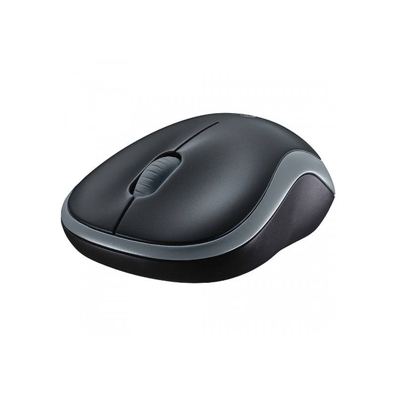 Logitech Mouse M185 Wireless Nano - Black and Grey