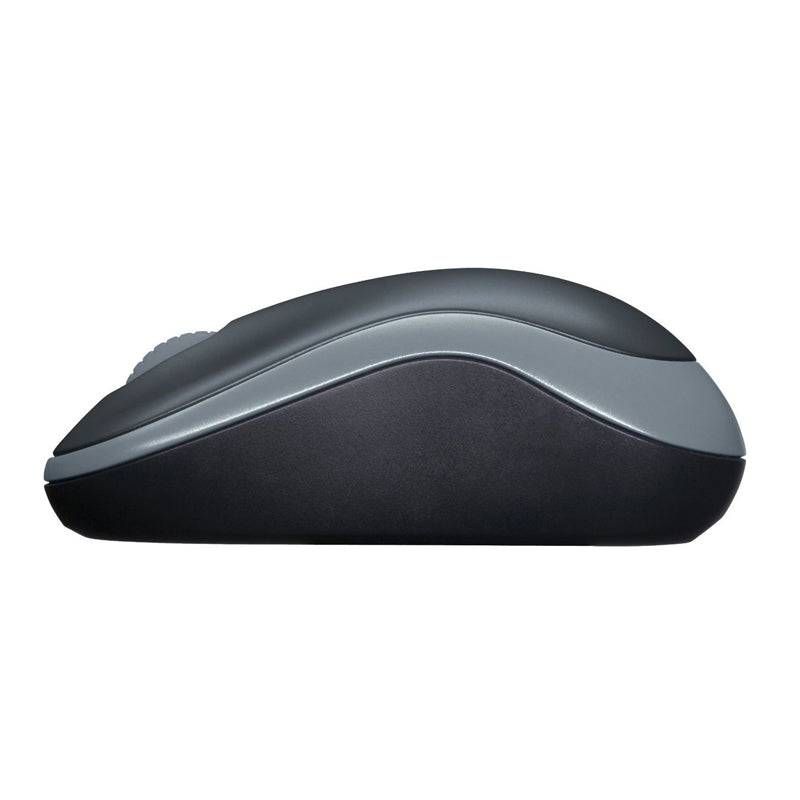 Logitech Mouse M185 Wireless Nano - Black and Grey
