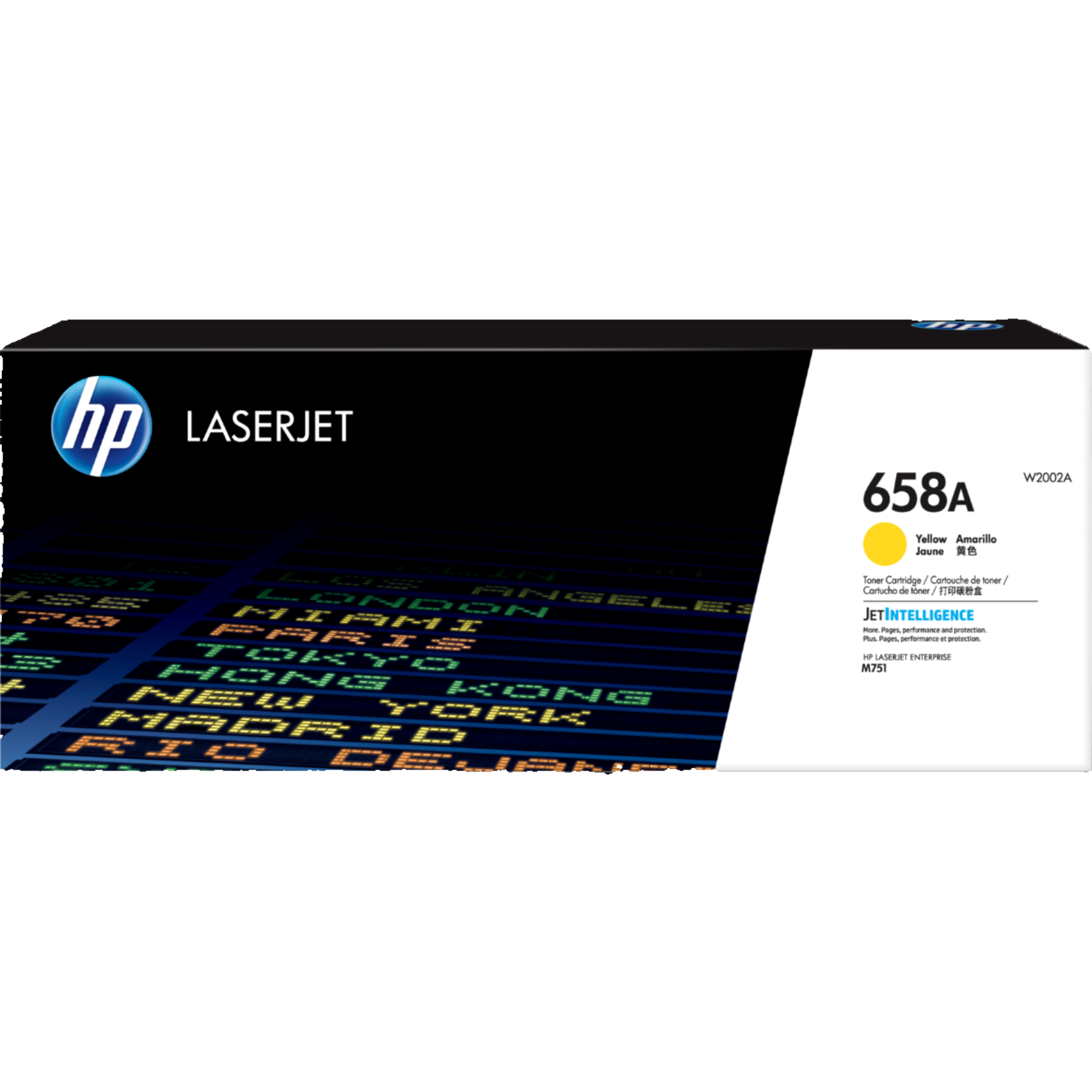 Hp 658A W2002A Toner Cartridge Yellow