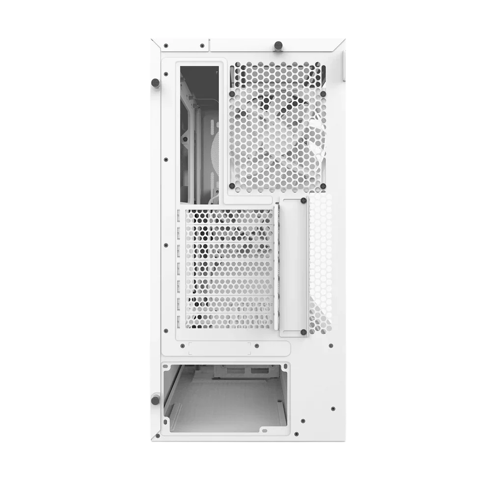 Nzxt H5 Flow (2024) Compact Mid-Tower Atx Case - White