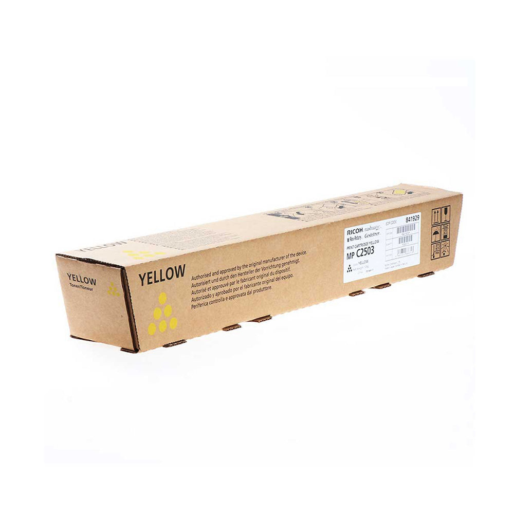 Ricoh Mp C2503H High Yield Toner Cartridge Yellow