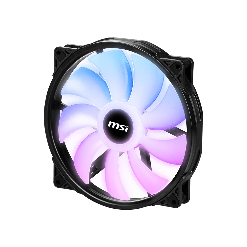 Msi Mag Max F20A-1 200Mm Argb Case Fan Black