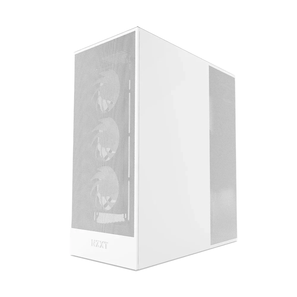 Nzxt H7 Flow (2024) Rgb Mid Tower Atx Case - White