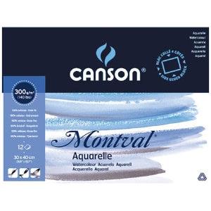 Canson Blk Canmontv 12S 30X40 300G