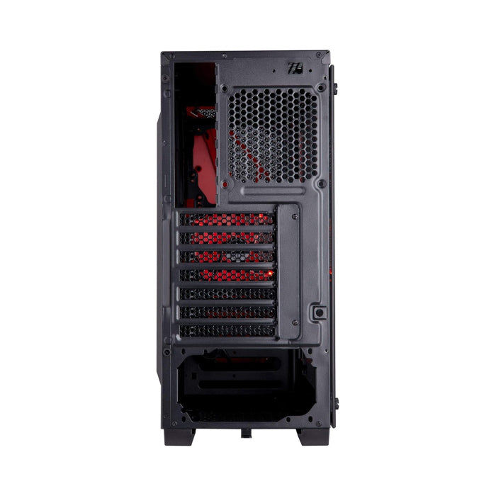 Corsair Spec-04 Carbide Series Mid Tower Case - Black/Red