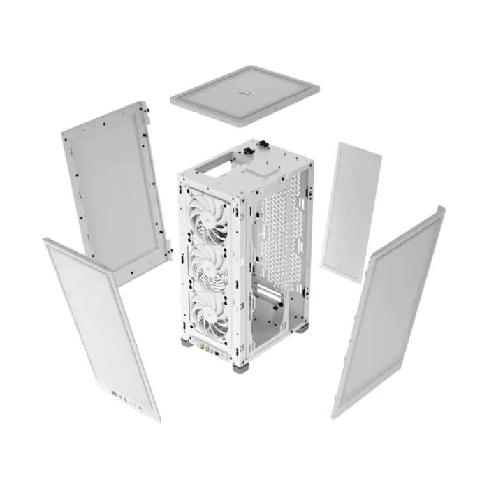 Corsair 2000D Airflow Mini-Itx Pc Case White
