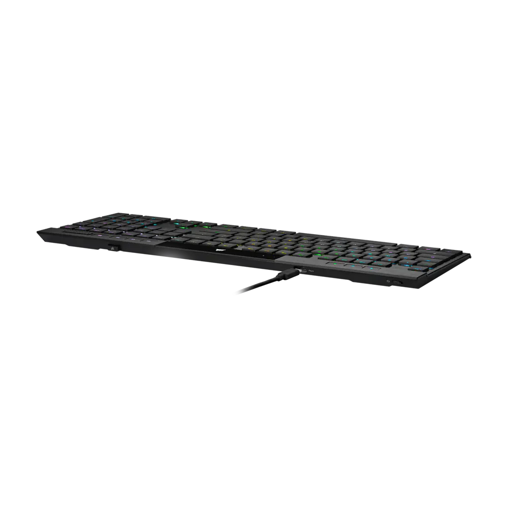 Corsair K100 Air Rgb Wireless Ultra-Thin Mechanical Gaming Keyboard - Black