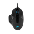 Corsair Icue Nightsword Rgb Wired Tunable Fps Mouse Black
