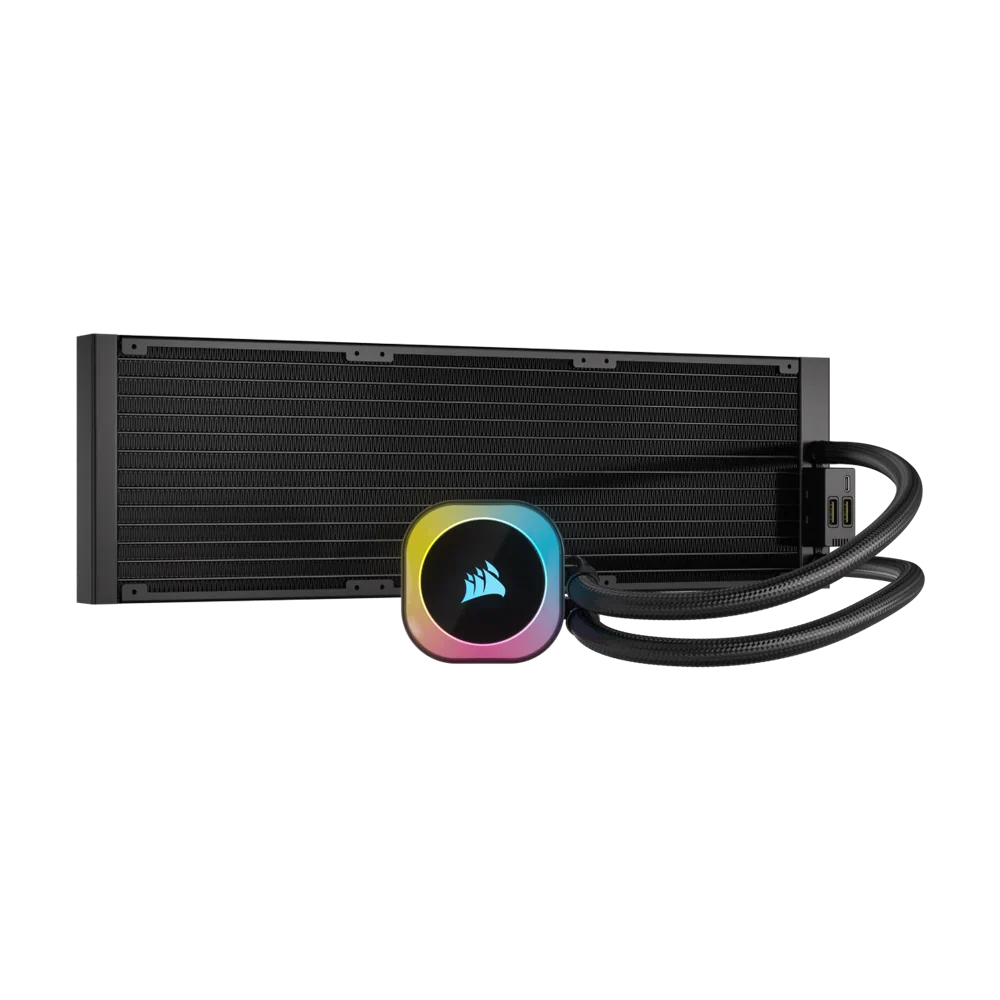 Corsair Icue Link H170I Rgb 420Mm Aio Liquid Cpu Cooler - Black
