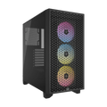 Corsair 3000D Rgb Tempered Glass Mid Tower Black