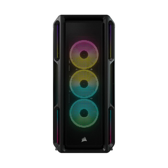 Corsair Icue 5000T Rgb Tempered Glass Mid Tower Atx Case Black