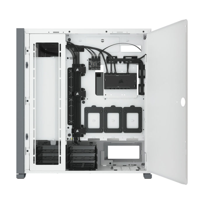 Corsair Icue 7000X Rgb Tempered Glass Full Tower Atx Case White