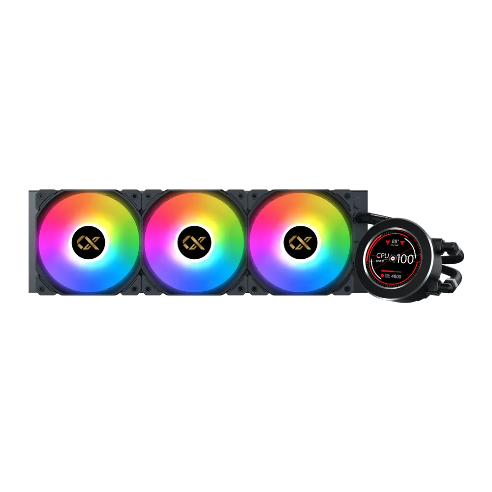 Xigmatek Frozr-O Ii 360 Aio Argb Cpu Liquid Cooler Black