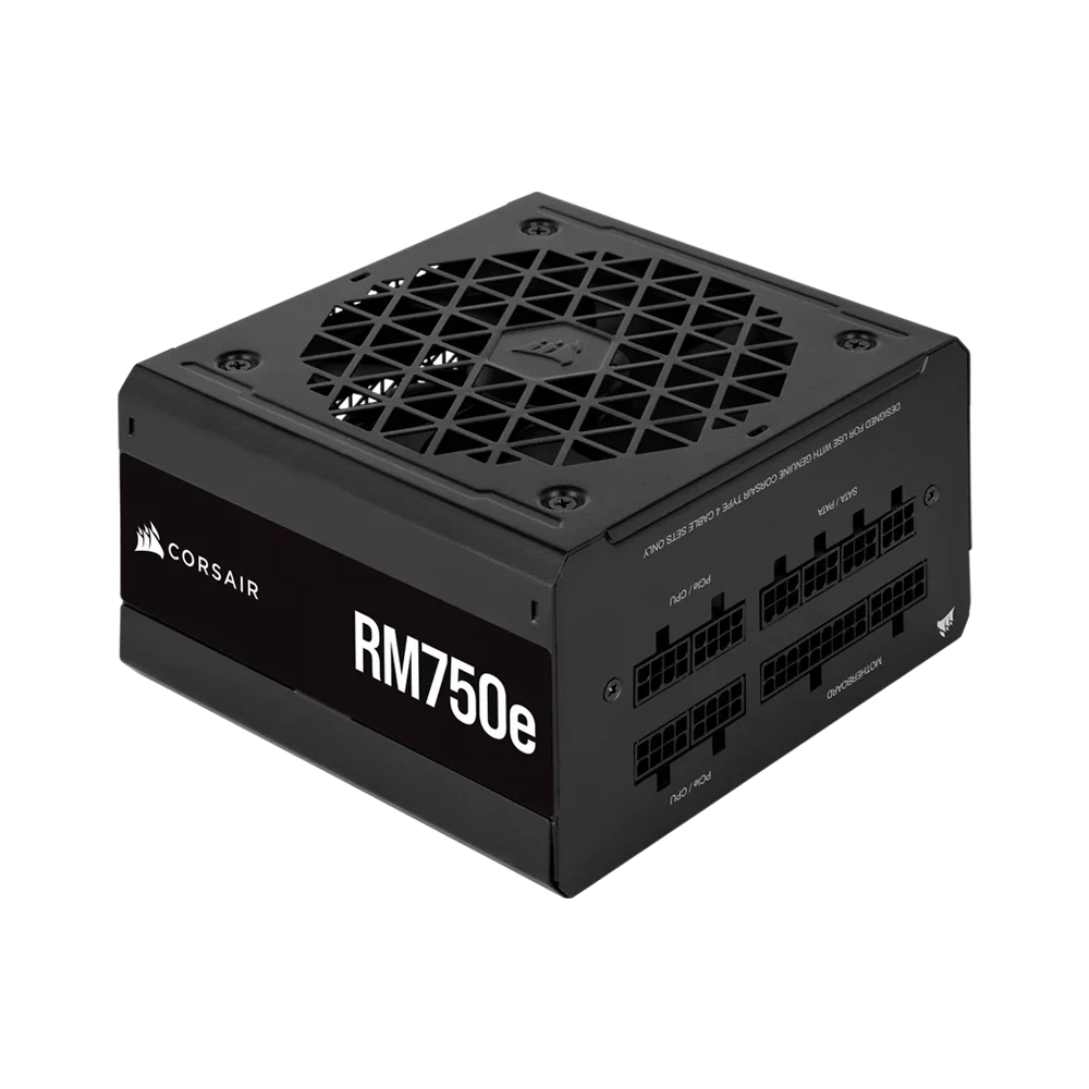 Corsair Rme Series Rm750E Fully Modular Low-Noise Atx Power Supply (Uk) Black