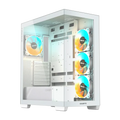 Gigabyte C500 Panoramic Stealth Ice Mid Tower Case White
