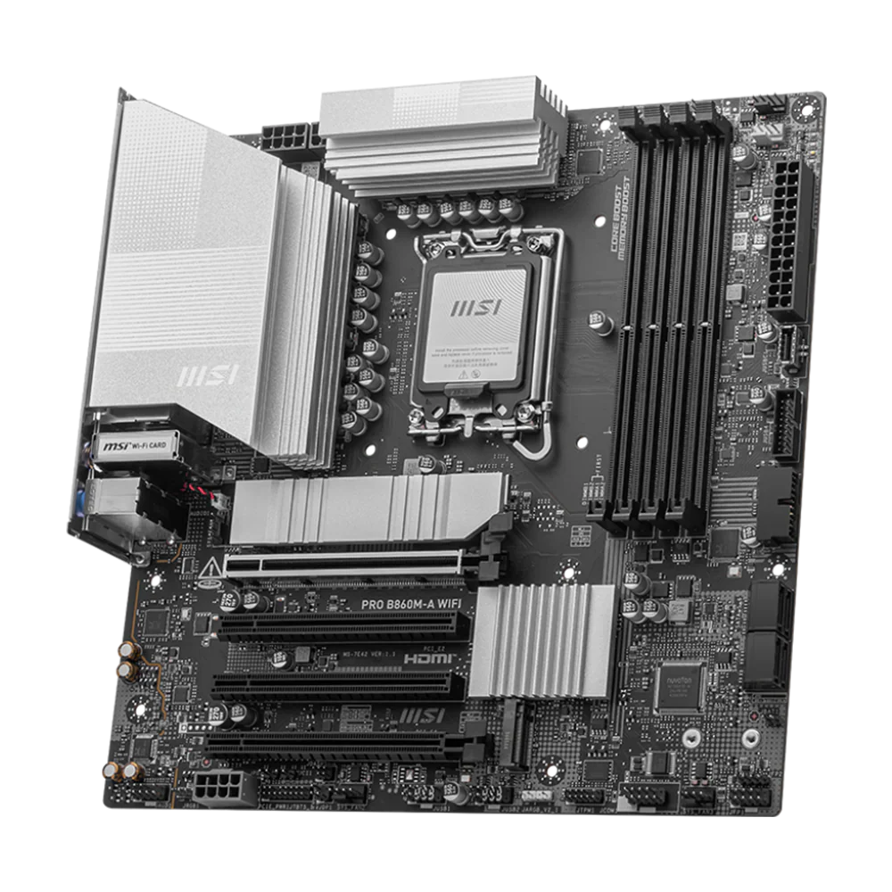 Msi Pro B860M-A Wifi Ddr5 Motherboard Black