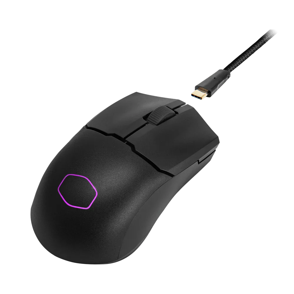 Cooler Master Mm712 Hybrid Rgb Wired Gaming Mouse Black