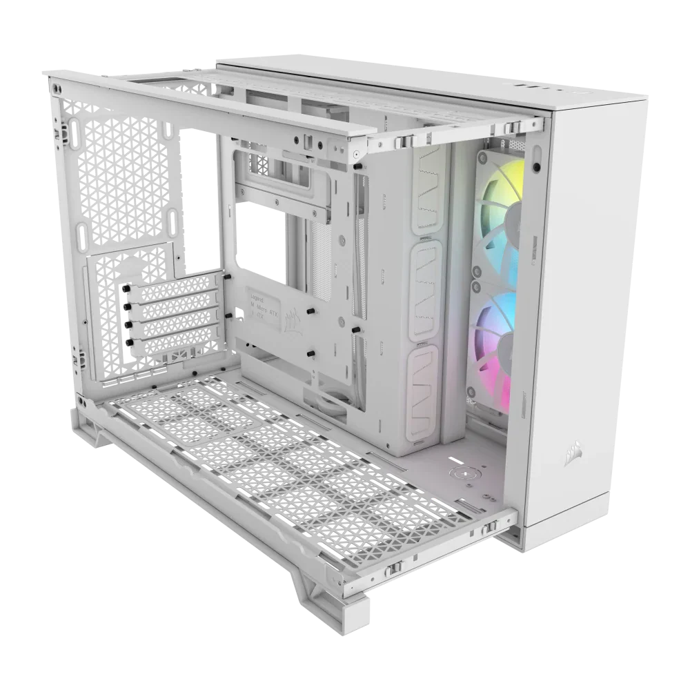 Corsair Icue Link 2500X Rgb Mid Tower Case - White