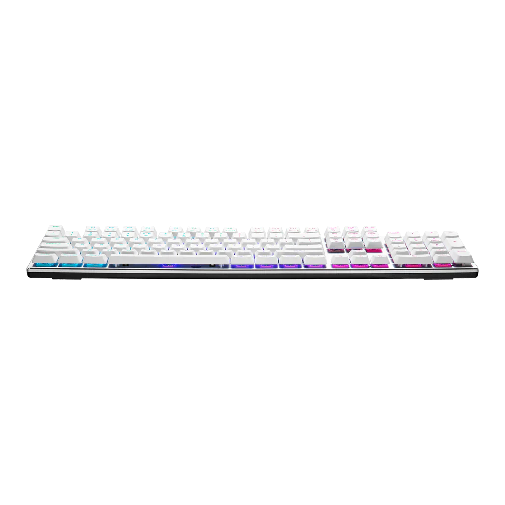 Cooler Master Sk653 Rgb Wireless Mechanical Keybaord Silver White