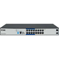 Dlink 16 Port Layer 2 Gigabit Managed Long Range Poe+ Surveillance Switch (Dgs-F1210-18Ps-E)