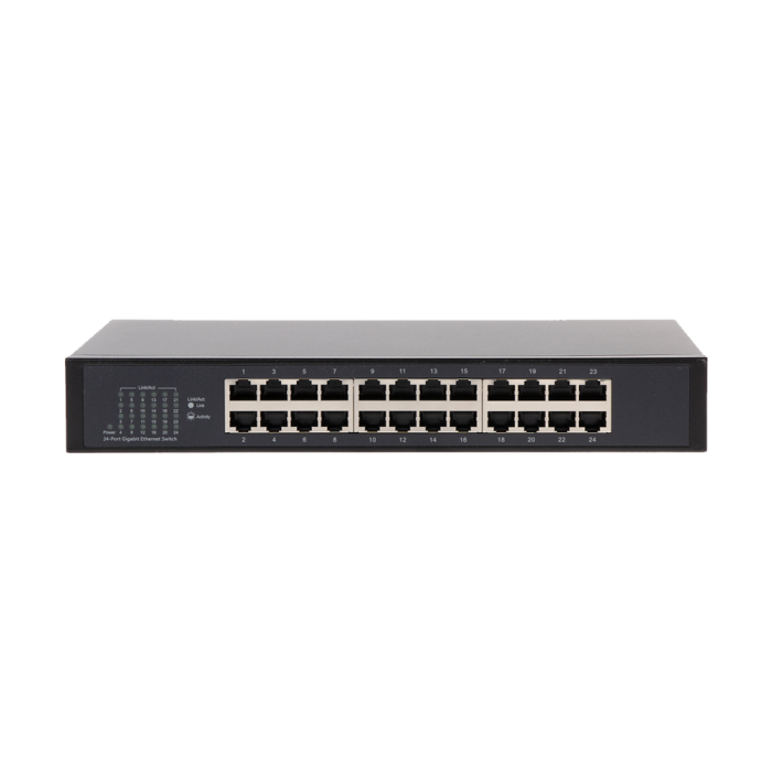 Dahua 24-Port Gigabit Switch - 24 Ports / Unmanaged - Switch
