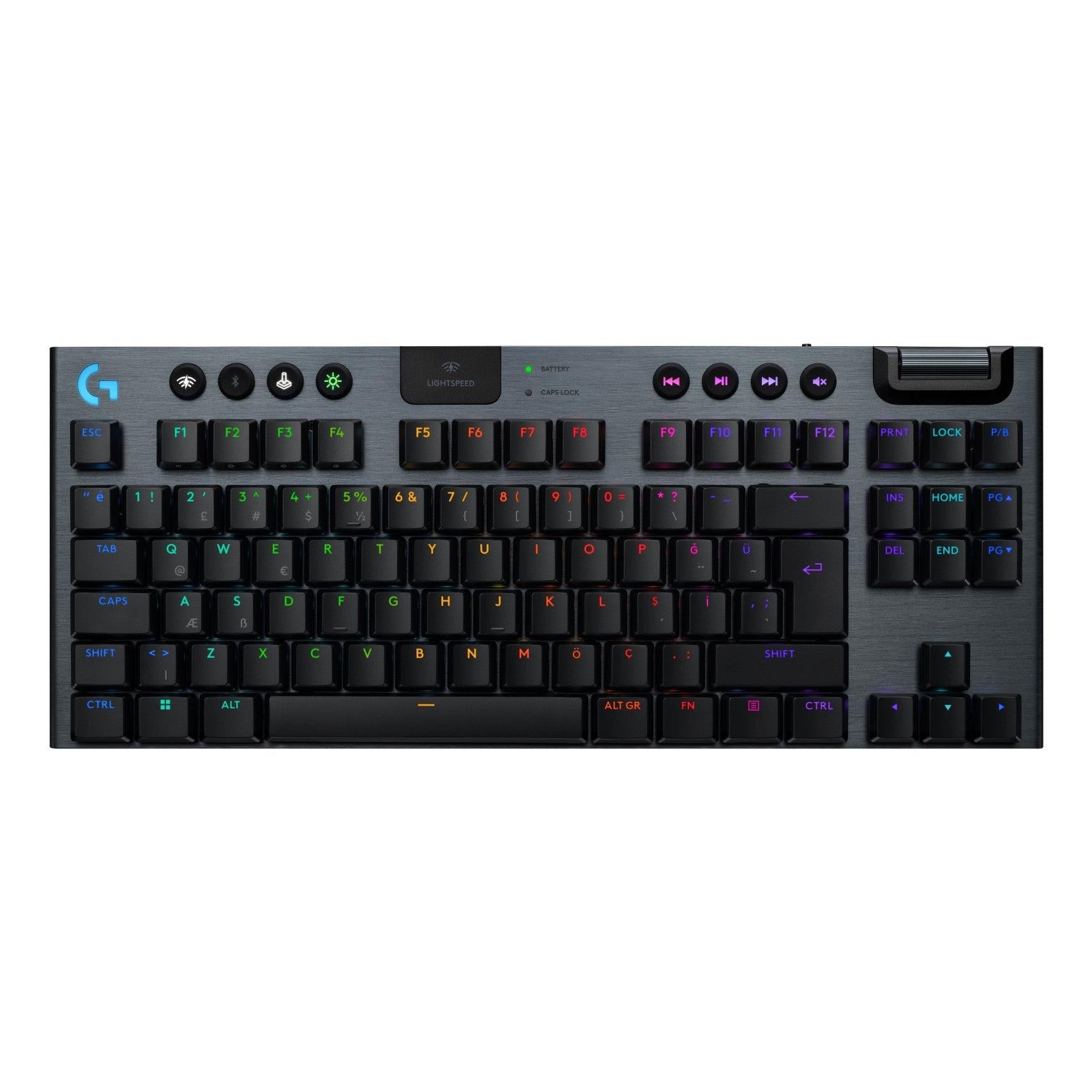 Logitech G915 X Lightspeed Tkl Wireless Gaming Keyboard - Black - Tactile