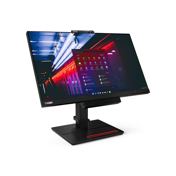 Lenovo ThinkCentre TIO 24 Gen 5 - 23.8" FHD / Non-Touch / 4ms / 60Hz / HDMI 1.4 / DisplayPort 1.2 / USB3.2 / Camera / Speaker / Microphone - Monitor
