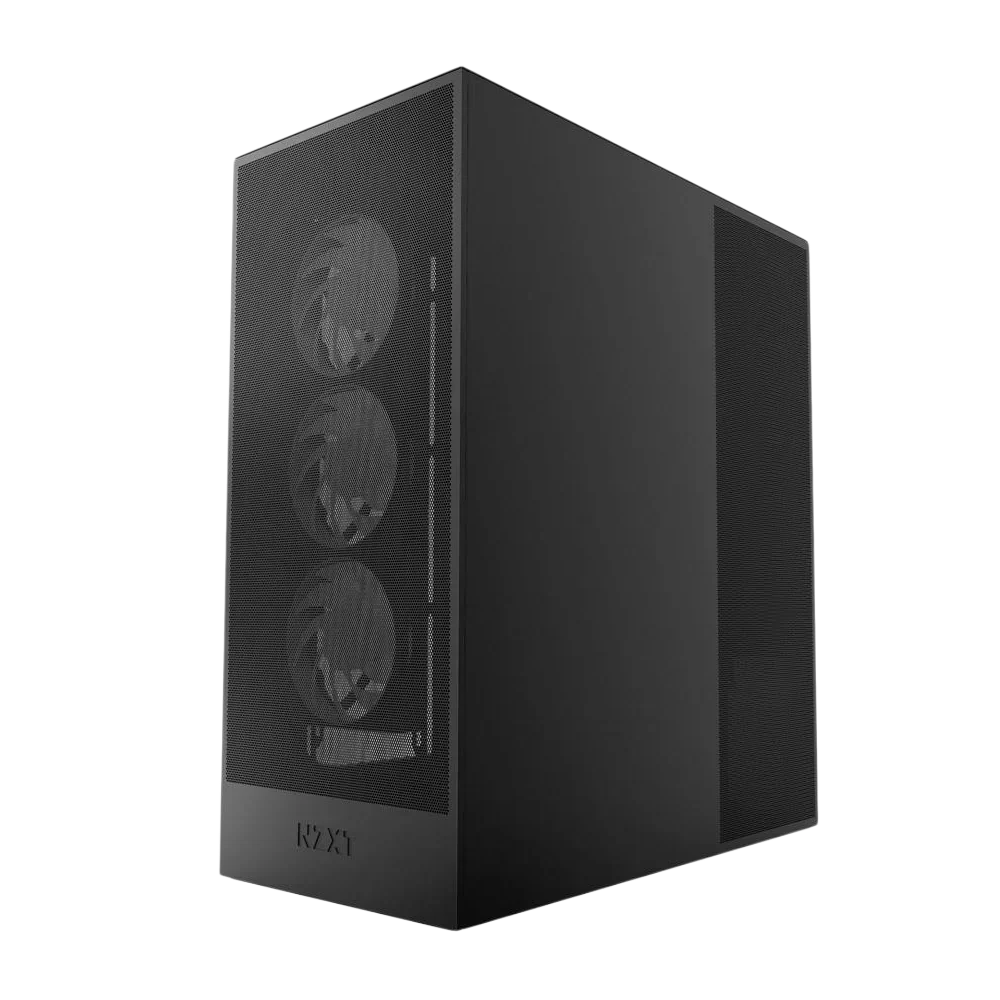Nzxt H7 Flow (2024) Rgb Mid Tower Atx Case Black