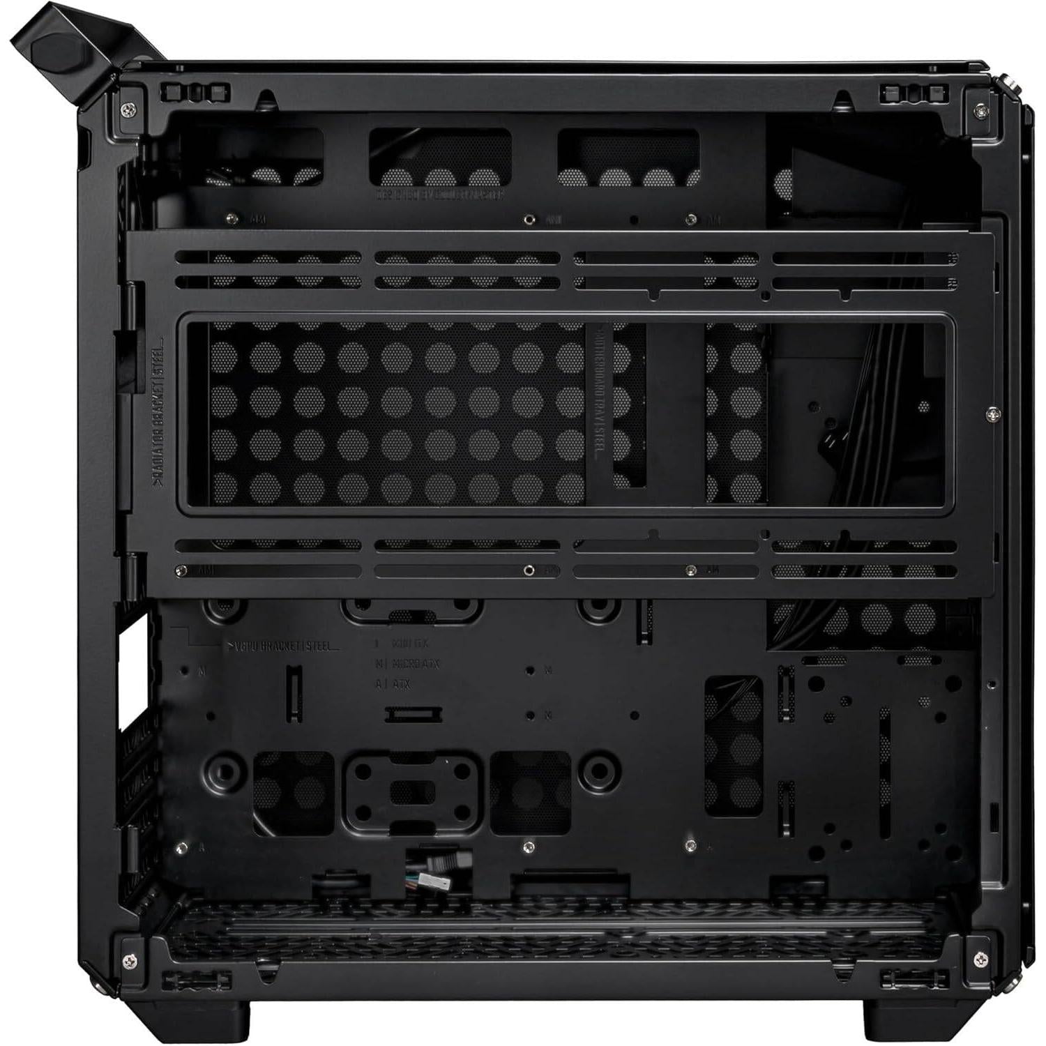 Cooler Master Qube 500 Flatpack Eatx Case - Black
