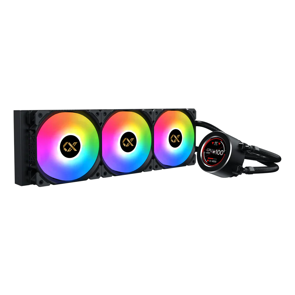 Xigmatek Frozr-O Ii 360 Aio Argb Cpu Liquid Cooler Black
