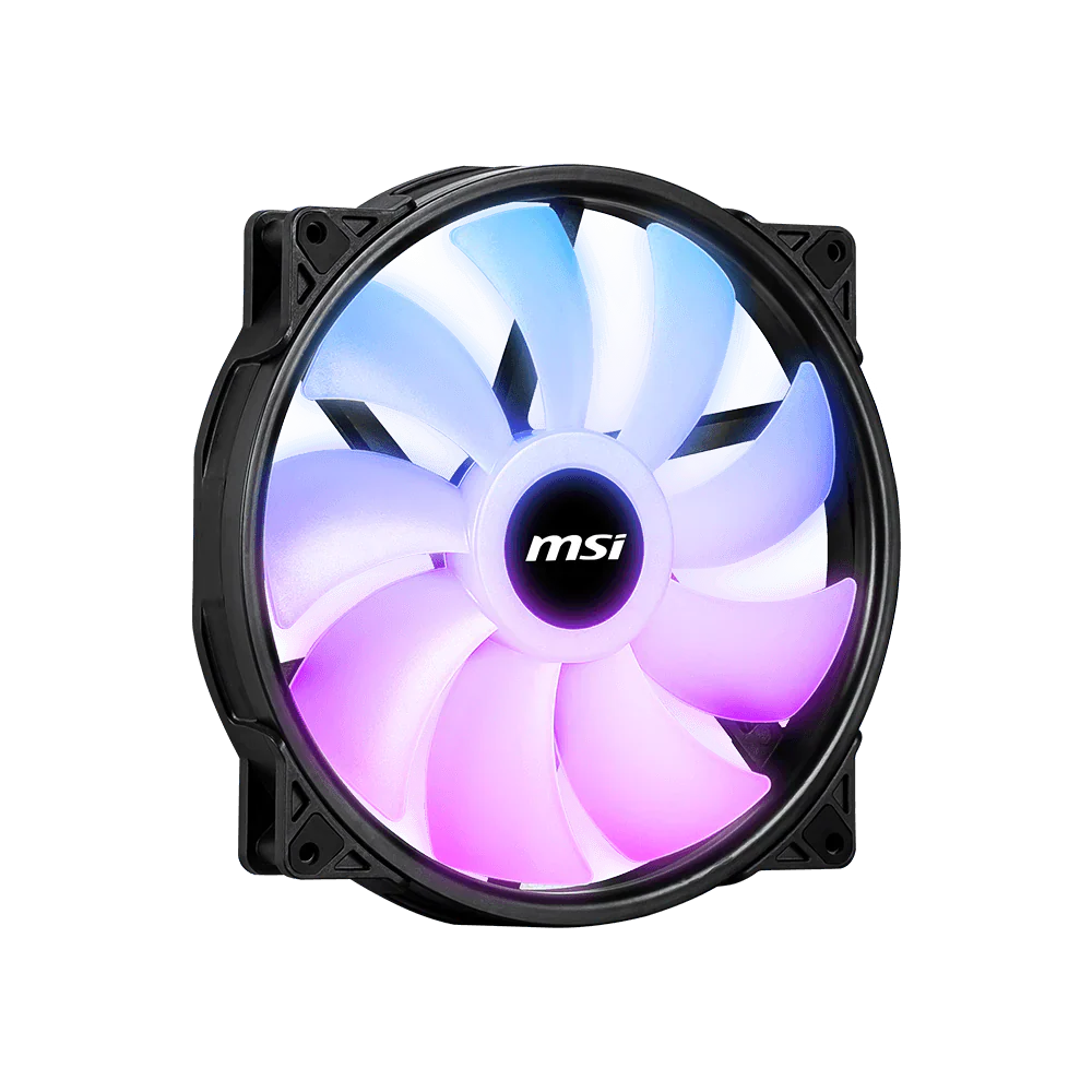 Msi Mag Max F20A-1 200Mm Argb Case Fan Black