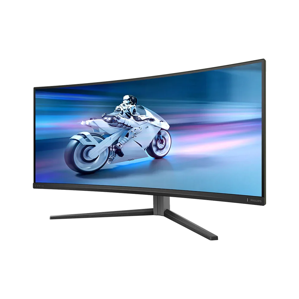 Philips Evnia 34 Inch Wqhd Hdmi 2.0 X 2 Qd Oled Curved Gaming Monitor - Black