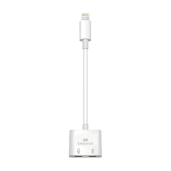 Engage Lightning To Dual Lightning Adapter Cable Charge + Audio