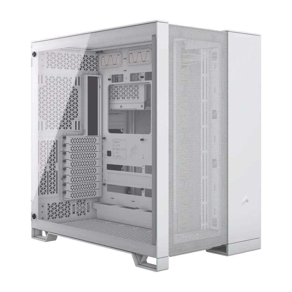 Corsair 6500D Airflow Tempered Case White