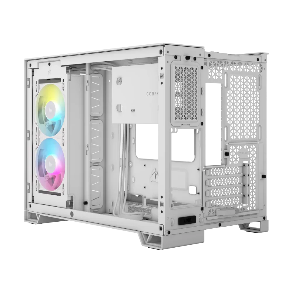 Corsair Icue Link 2500X Rgb Mid Tower Case - White