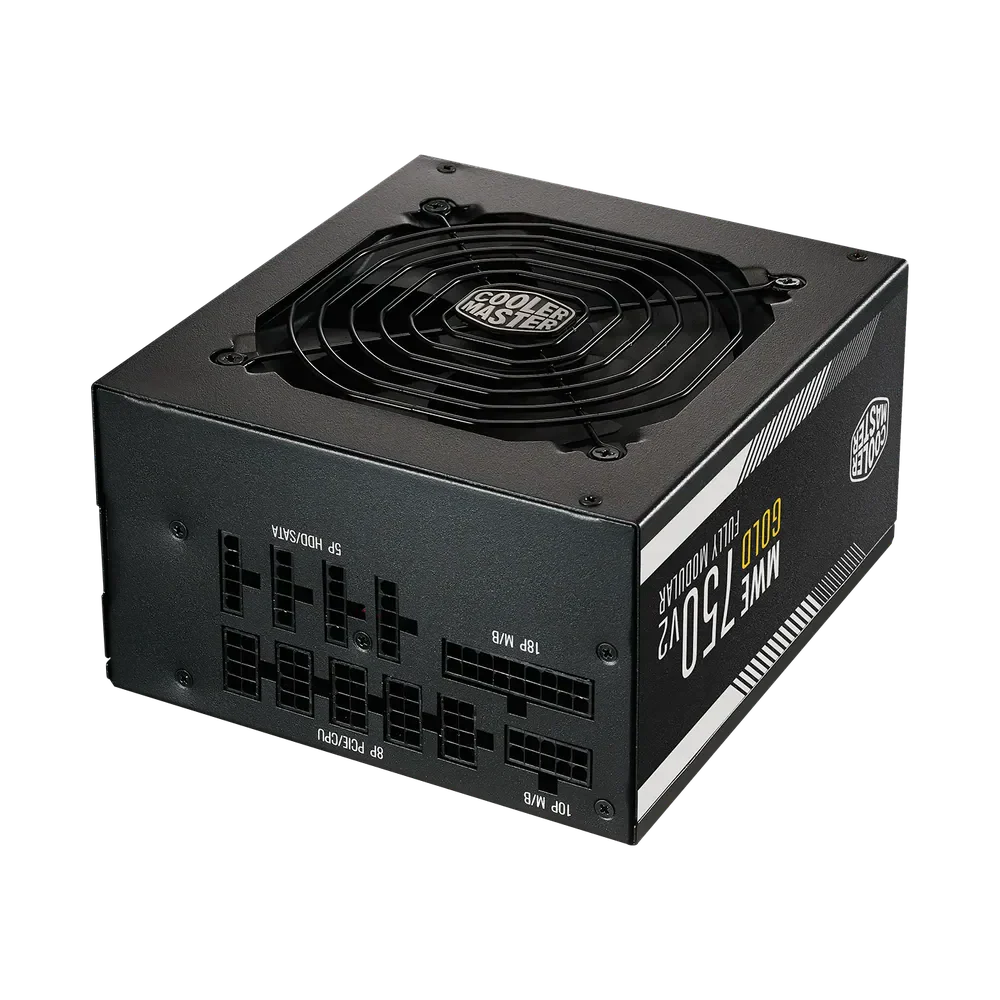Cooler Master Mwe 750W Gold V2 12Vhpwr A/Uk Power Supply - Black
