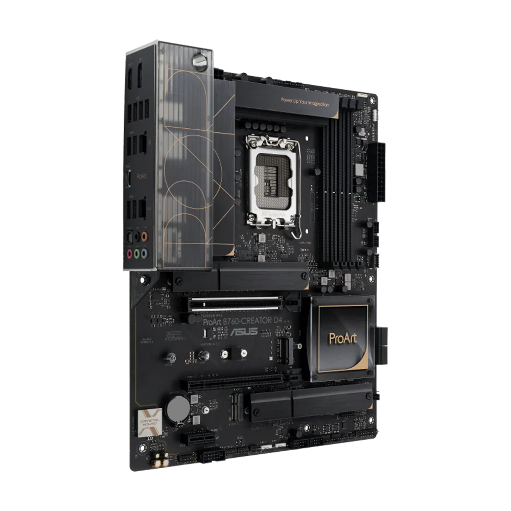 Asus Proart B760 Creator Ddr4 Atx Motherboard Black