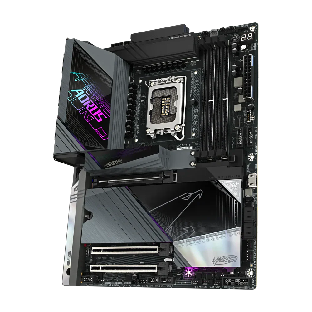 Gigabyte Z890 Aorus Master 1.0 Ddr5 Motherboard - Black