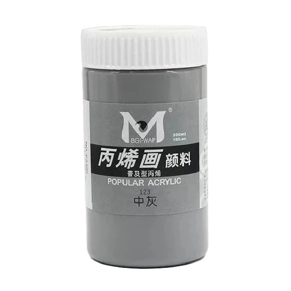 Art Rangers Acrylic Color 300Ml (123) Neutral Grey