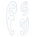 Rotring Centro Burmester French Curves Drawing Set 3 Pcs