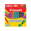 Luxor - Funliner Washable 12 Super Bright Colors
