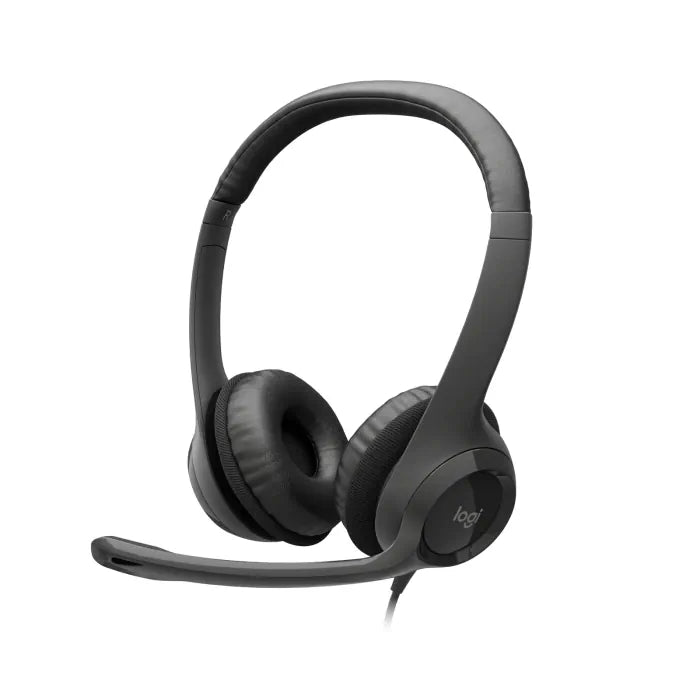 Logitech Usb Headset H390 With Noise Cancelling Mic